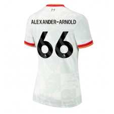 Liverpool Alexander-Arnold #66 Tredjedrakt Kvinner 2024-25 Kortermet